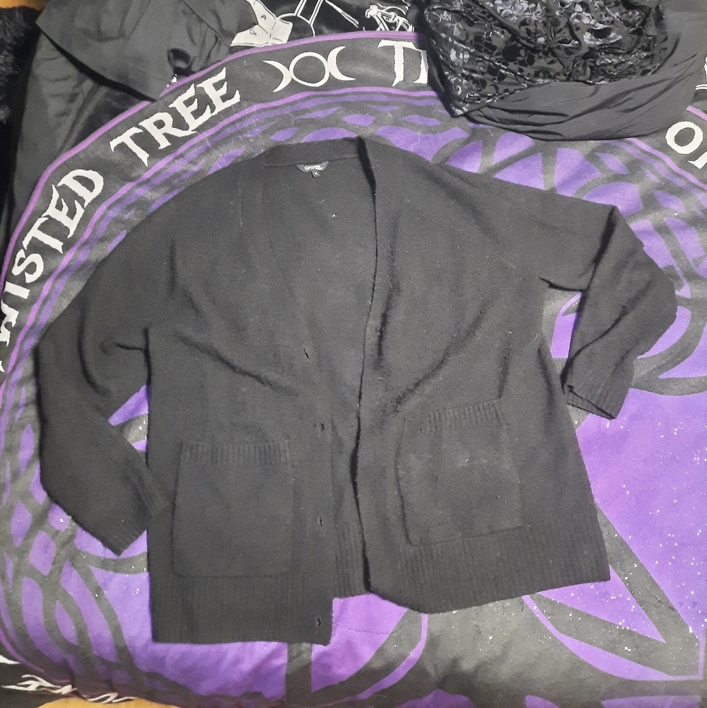 3/15$ George Women's Classic Black Cardigan